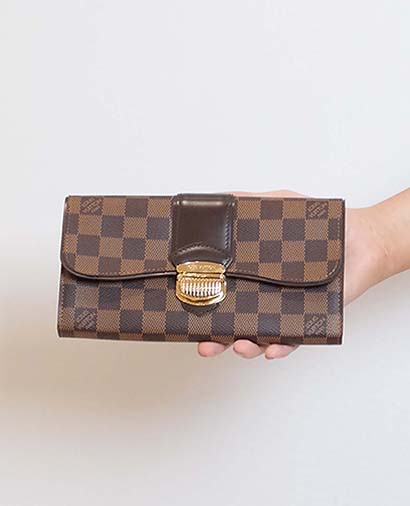 Louis Vuitton Sistina Wallet, front view